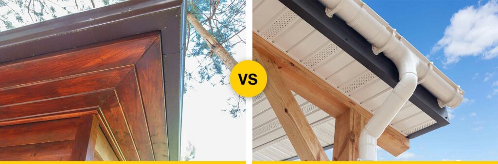 Podbitka dachowa drewniana czy PCV – zalety i wady