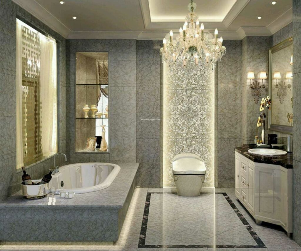 łazienka glamour
